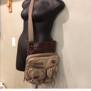 Diesel | Bags | Diesel Canvasleather Tactical Messenger Bag | Poshmark